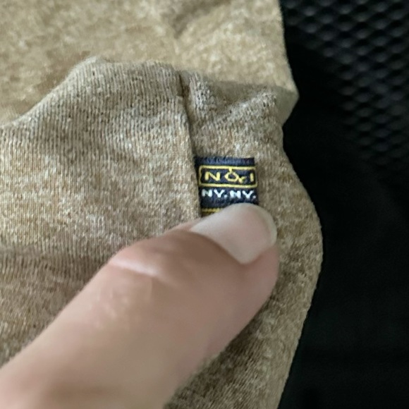 Men’s Nickel & Iron Tan Sandstone Short Sleeve 3 Button Polo Shirt Size Large - Picture 11 of 12